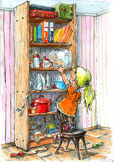 "The shelf of a girl’s life" Liviu Stanila, Romania