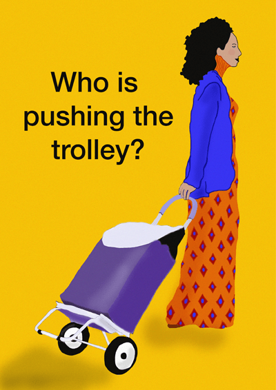 "Who is pushing the trolley?" Marianna Espinós, Spain