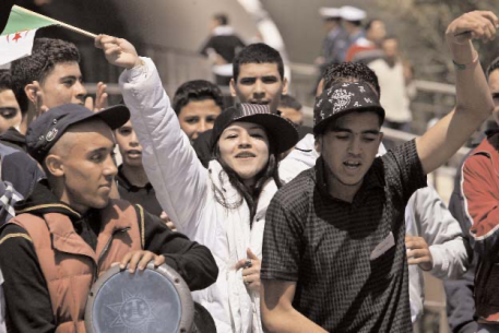 Cambios del terrorismo argelino con crisis juvenil de fondo