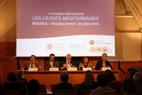 Congrés internacional “Ciutats Mediterrànies. Mobilitat i desplaçament de persones