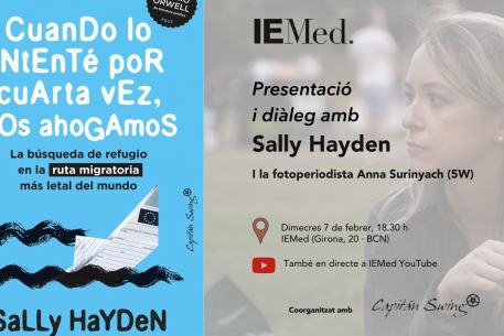 Presentació del llibre “Cuando lo intenté por cuarta vez, nos ahogamos”