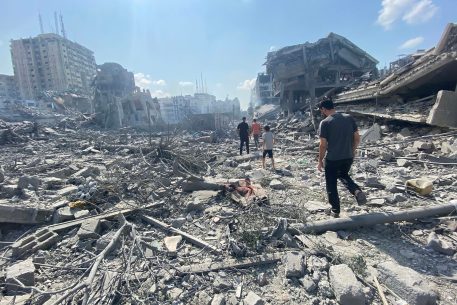 The Human and Material Devastation in Gaza