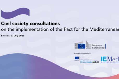 Civil society voices to shape the next phase of the Pact for the Mediterranean